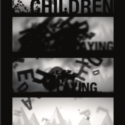 CHILDREN / PLAYING / HURT (four‑panel narrative)